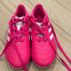 Adidas Kids Pink Cleats